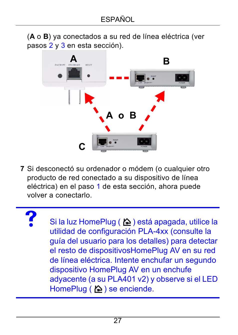 ZyXEL Communications PLA401 v2 User Manual | Page 27 / 58