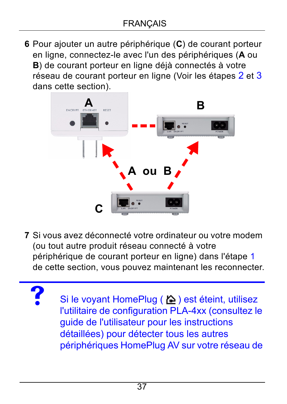 Ca ou b b a | ZyXEL Communications PLA401 v2 User Manual | Page 37 / 58