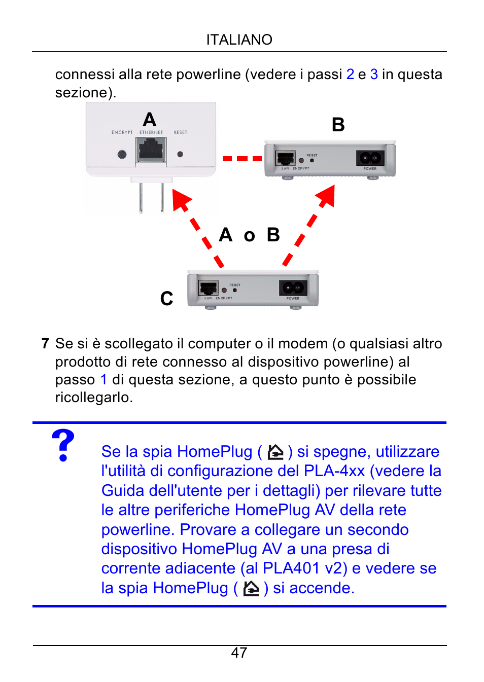 ZyXEL Communications PLA401 v2 User Manual | Page 47 / 58