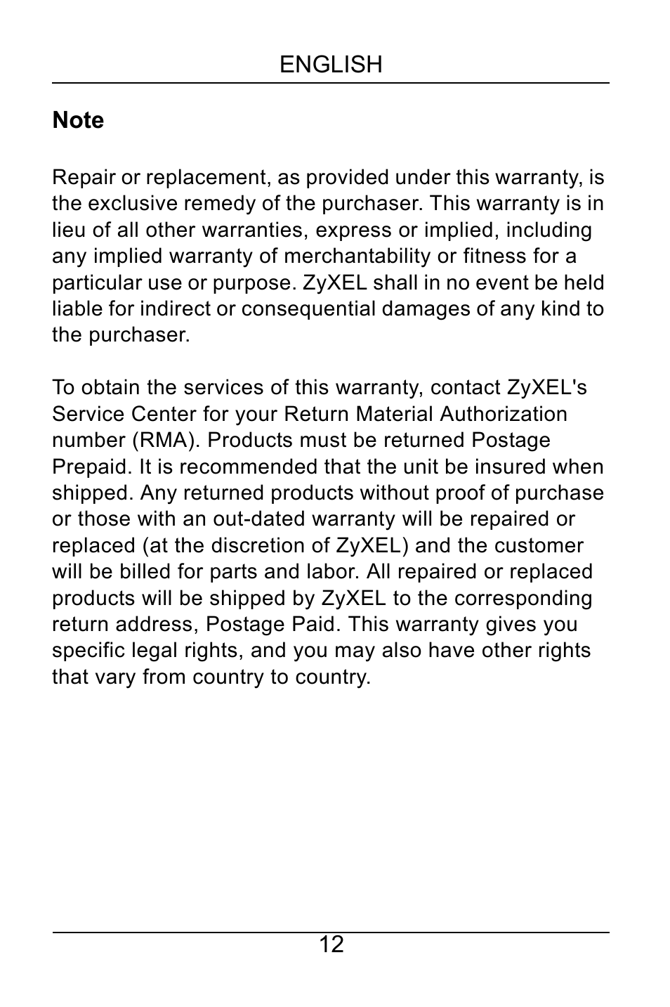 ZyXEL Communications GS-105A/108A User Manual | Page 13 / 46