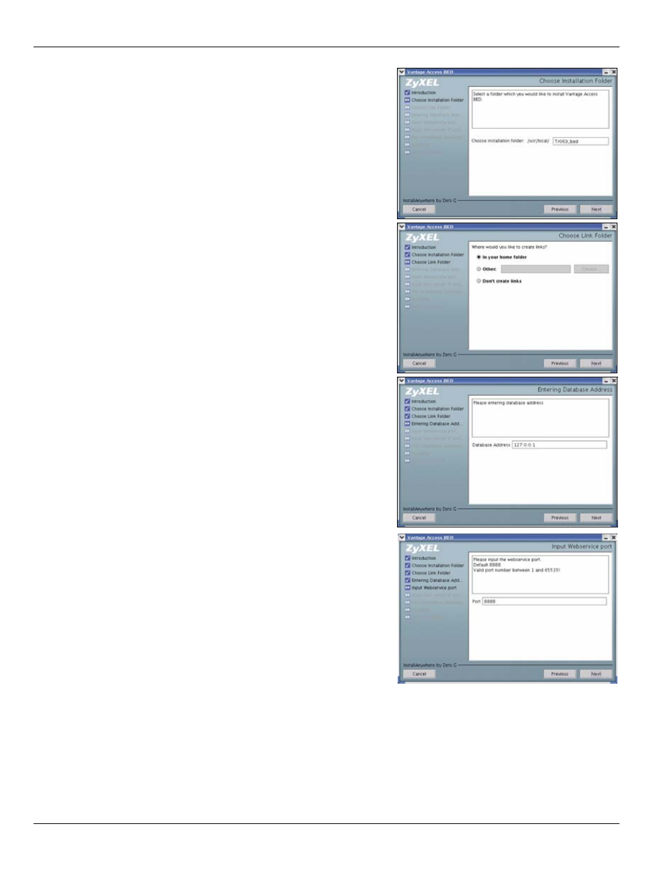 ZyXEL Communications Auto Configuration Server Vantage Access User Manual | Page 6 / 16