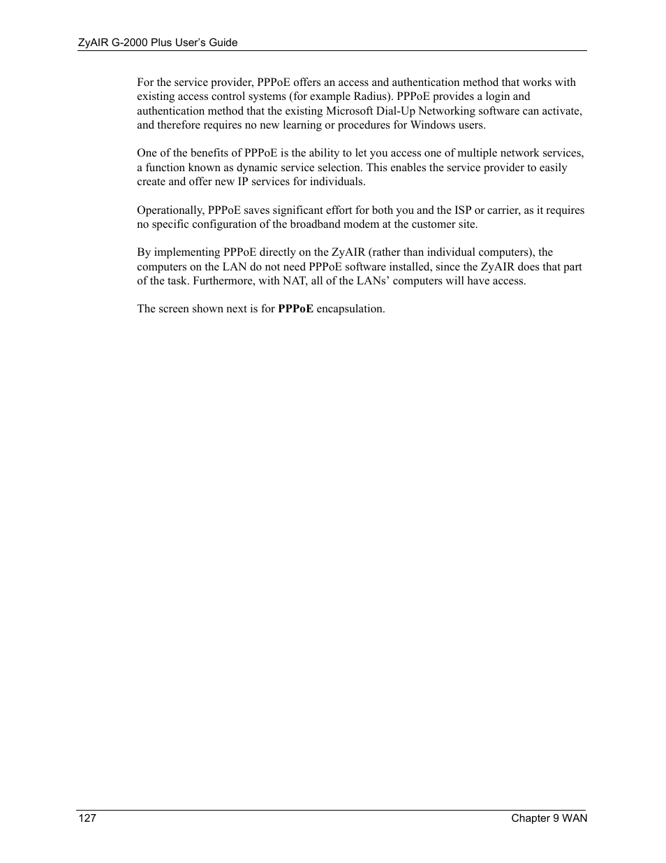 ZyXEL Communications G-2000 Plus User Manual | Page 128 / 430