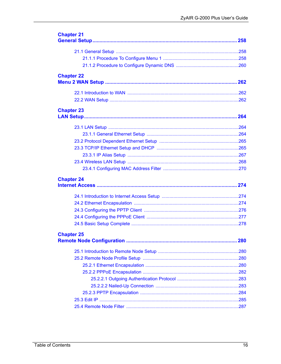 ZyXEL Communications G-2000 Plus User Manual | Page 17 / 430