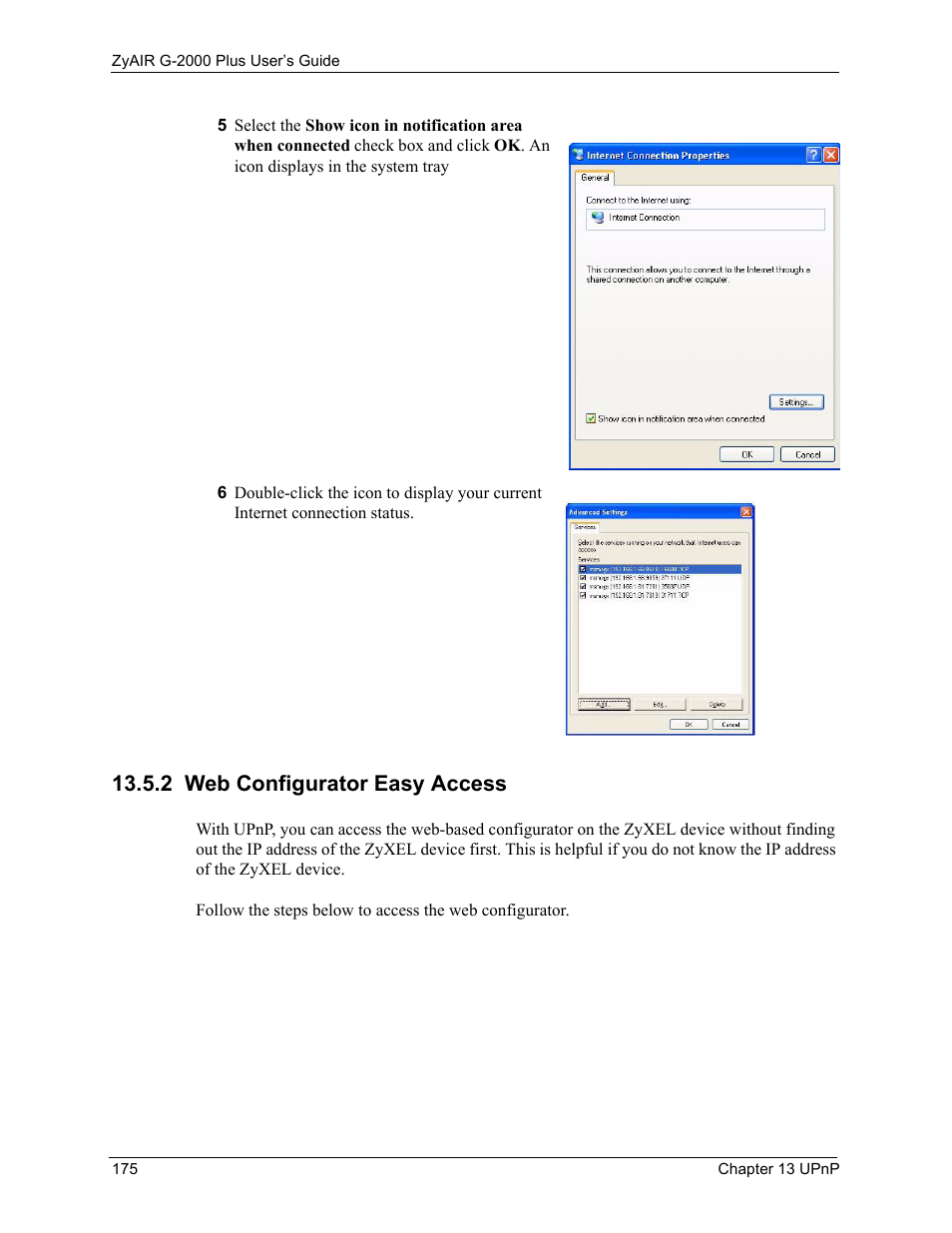2 web configurator easy access | ZyXEL Communications G-2000 Plus User Manual | Page 176 / 430