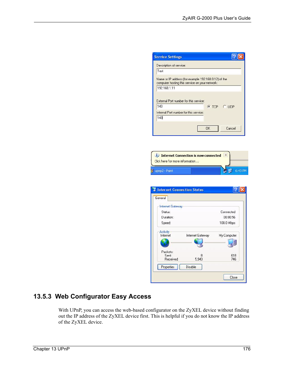 3 web configurator easy access | ZyXEL Communications G-2000 Plus User Manual | Page 177 / 430