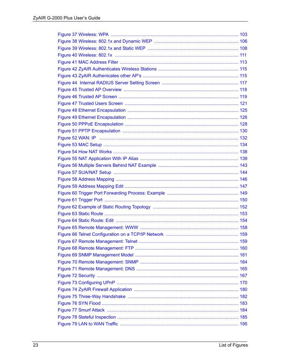 ZyXEL Communications G-2000 Plus User Manual | Page 24 / 430