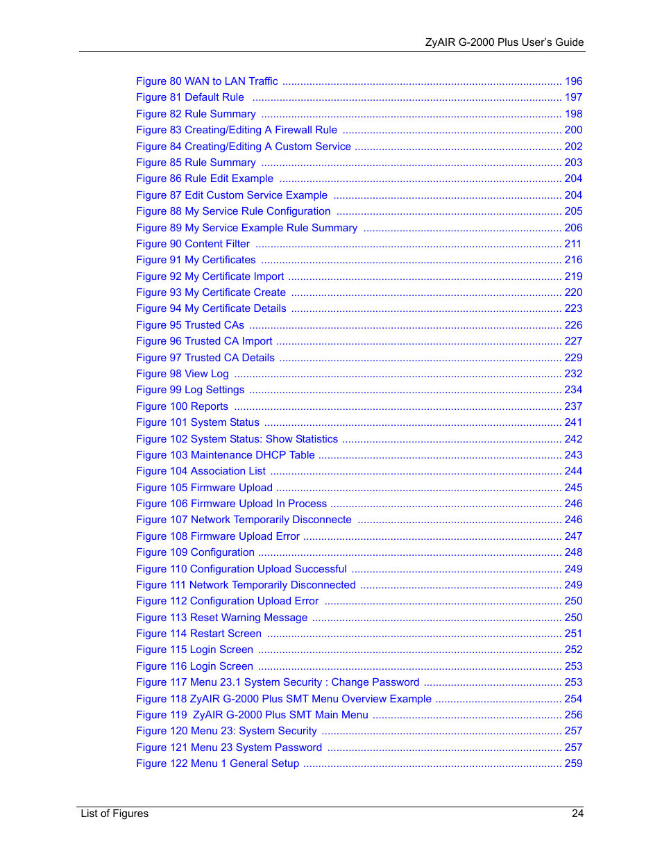 ZyXEL Communications G-2000 Plus User Manual | Page 25 / 430