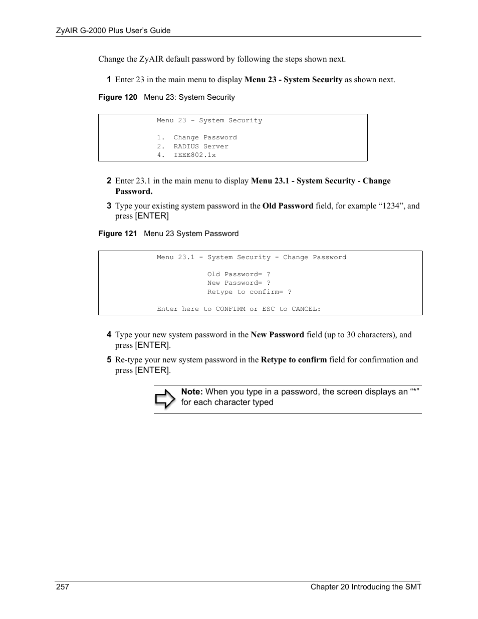 ZyXEL Communications G-2000 Plus User Manual | Page 258 / 430