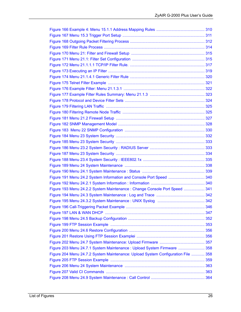 ZyXEL Communications G-2000 Plus User Manual | Page 27 / 430