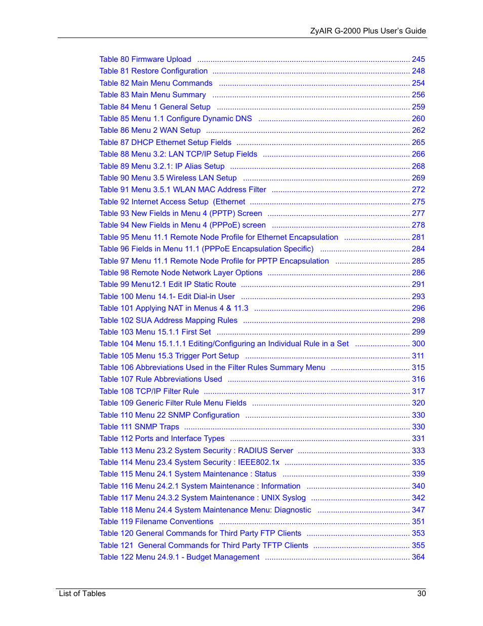 ZyXEL Communications G-2000 Plus User Manual | Page 31 / 430