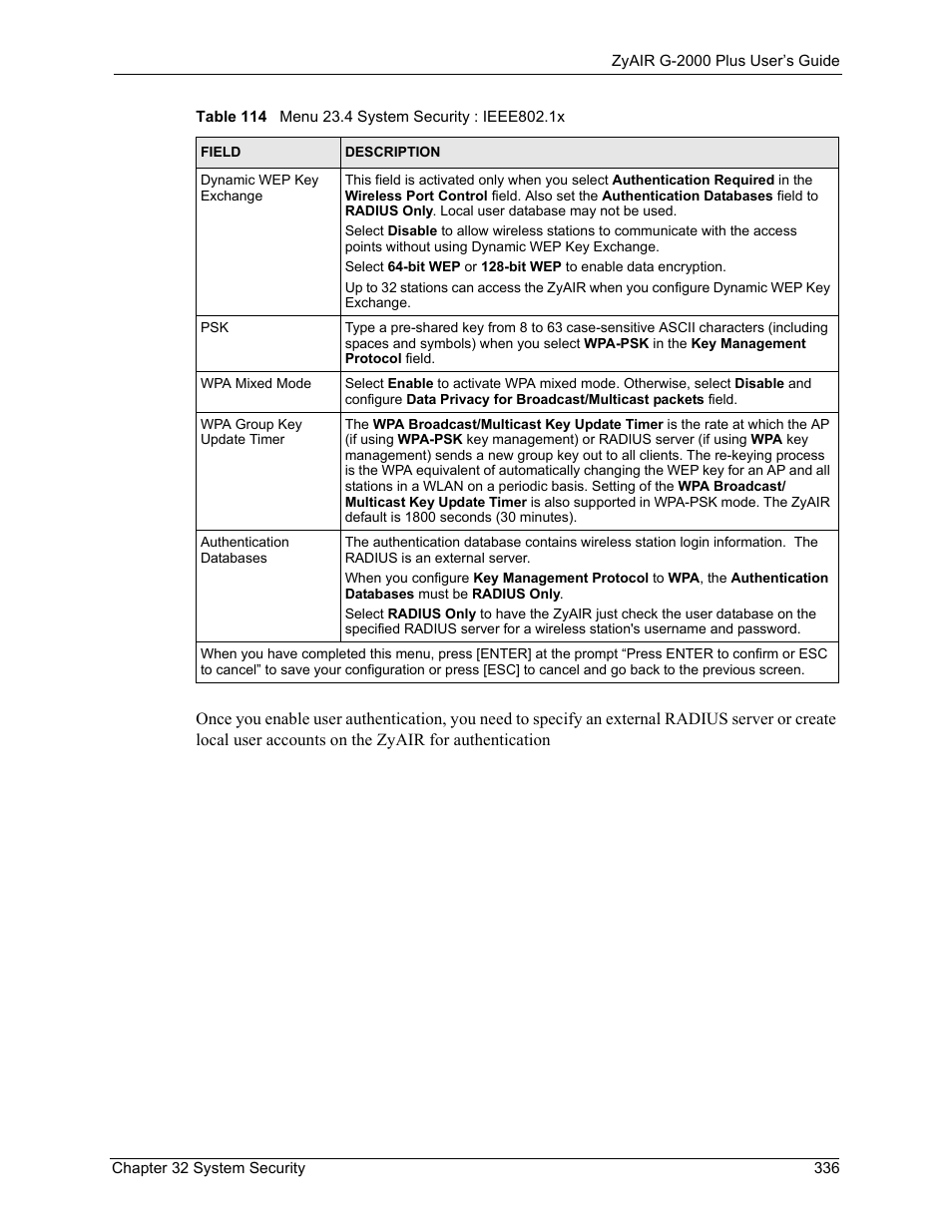 ZyXEL Communications G-2000 Plus User Manual | Page 337 / 430