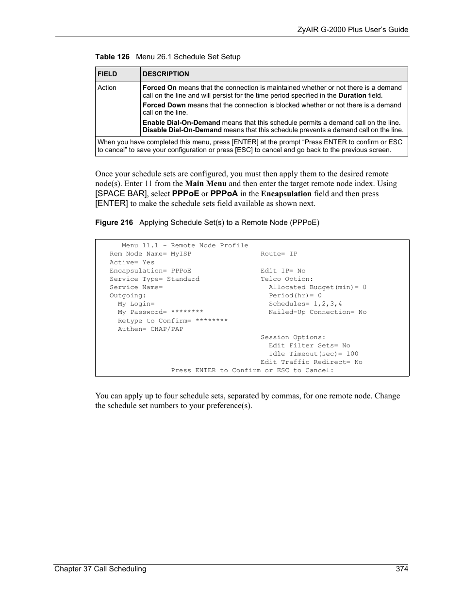 ZyXEL Communications G-2000 Plus User Manual | Page 375 / 430