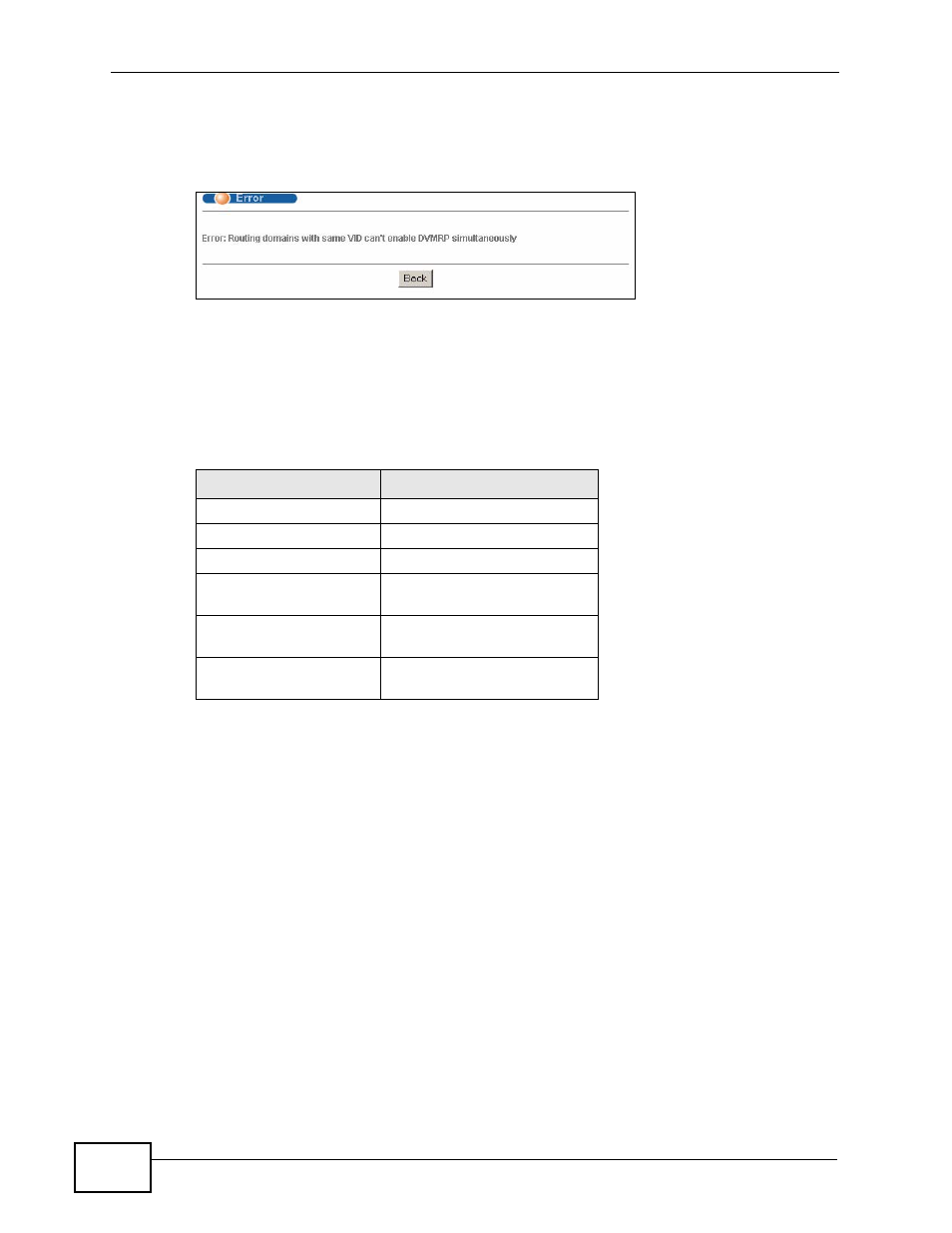 4 default dvmrp timer values | ZyXEL Communications XGS-4526 User Manual | Page 306 / 442