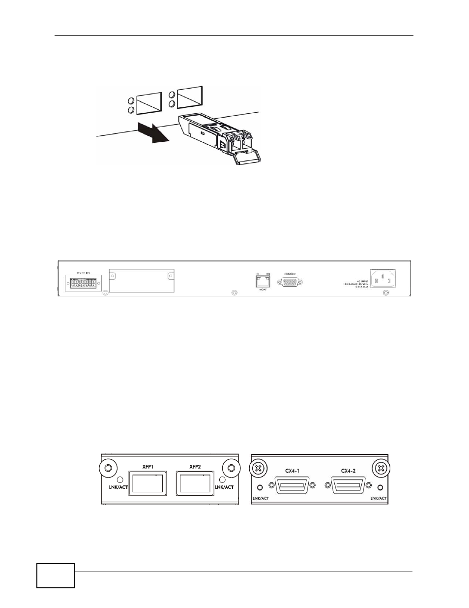 2 rear panel | ZyXEL Communications XGS-4526 User Manual | Page 38 / 442