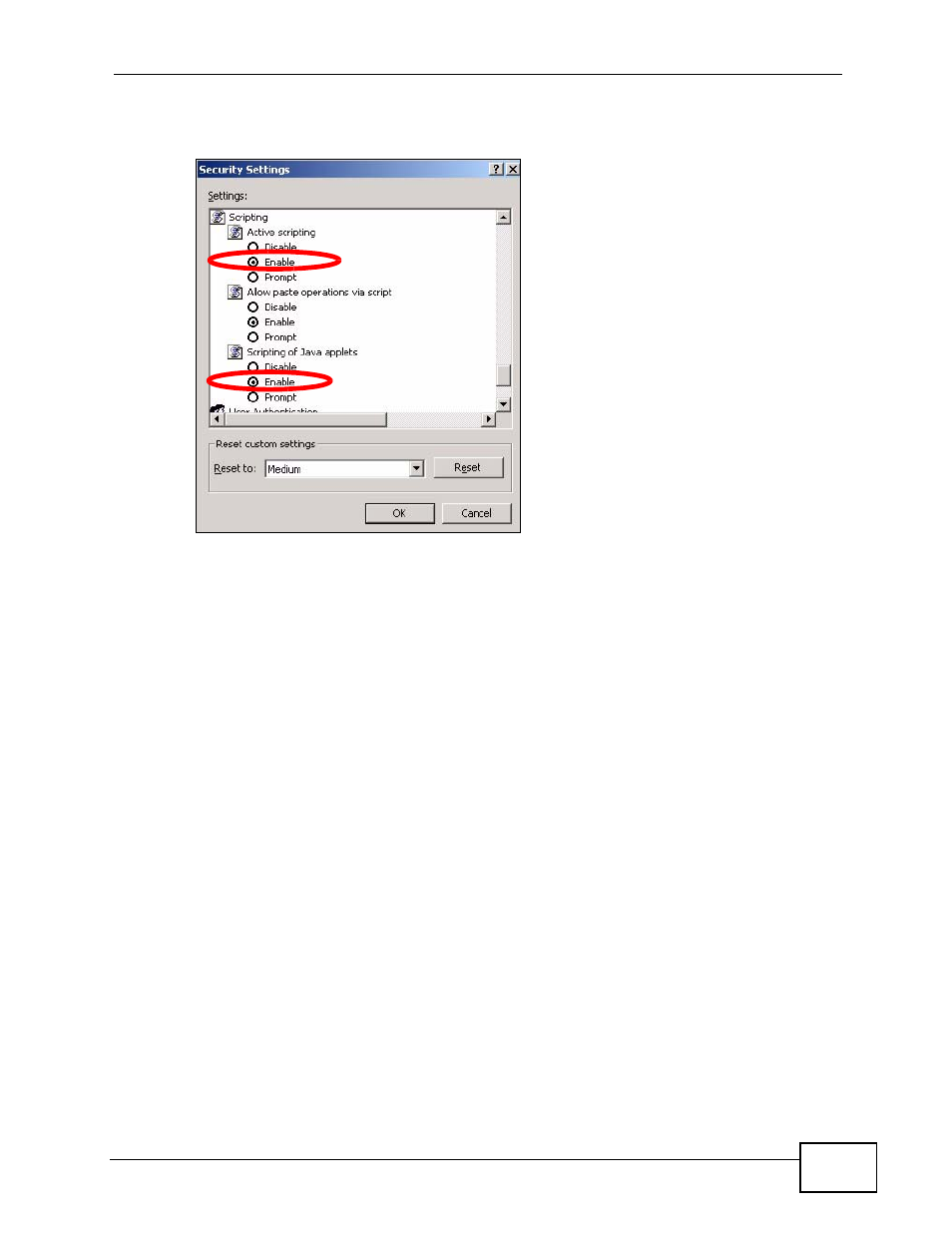 3 java permissions | ZyXEL Communications XGS-4526 User Manual | Page 403 / 442