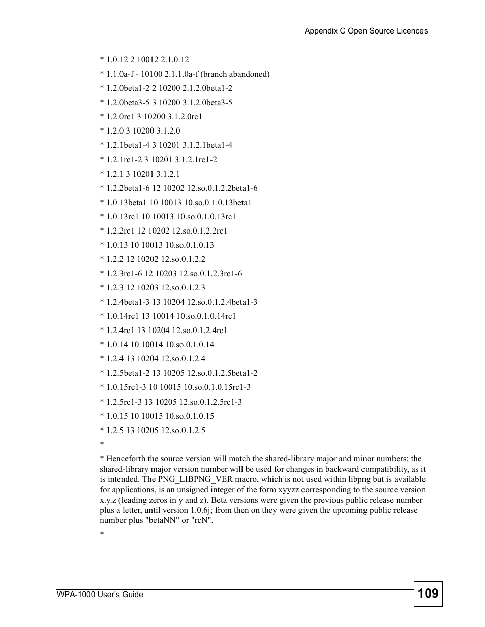 ZyXEL Communications WPA-1000 User Manual | Page 109 / 160