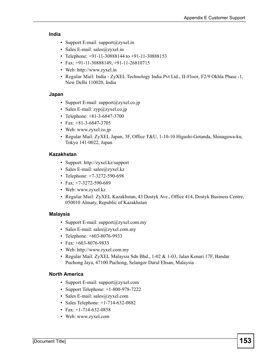 ZyXEL Communications WPA-1000 User Manual | Page 153 / 160