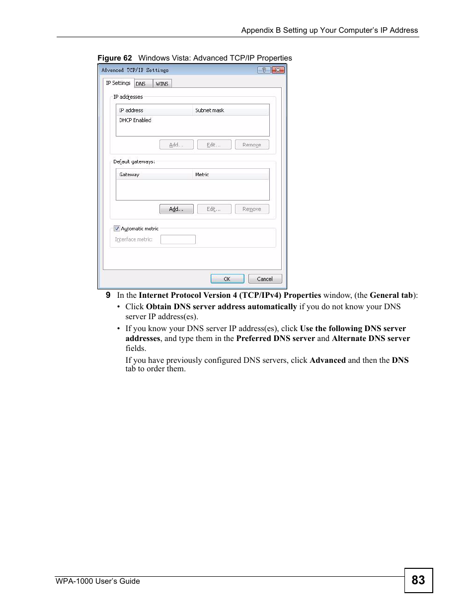 ZyXEL Communications WPA-1000 User Manual | Page 83 / 160