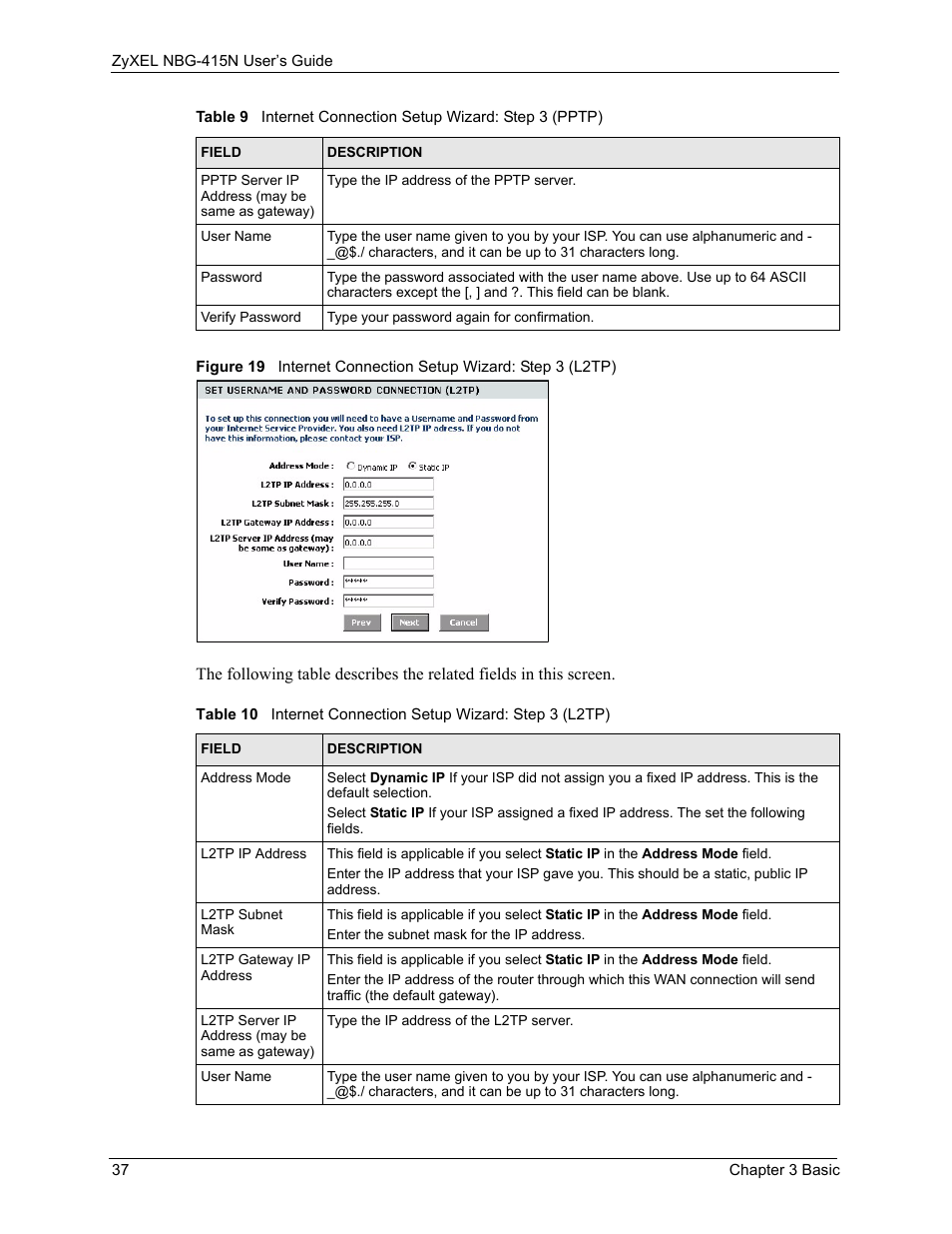 ZyXEL Communications NBG-415N User Manual | Page 37 / 155
