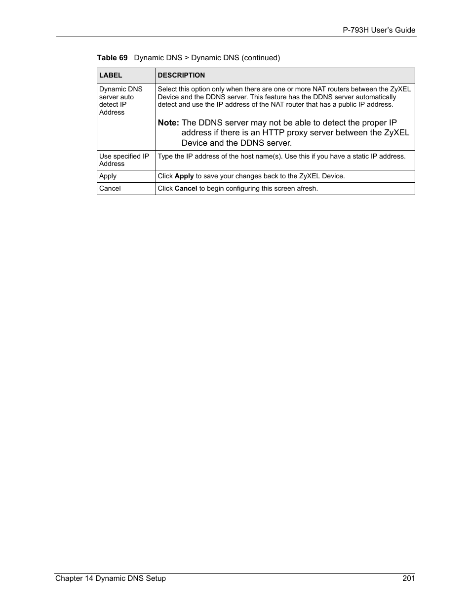 ZyXEL Communications G.SHDSL.bis 4-port Security Gateway P-793H User Manual | Page 201 / 432
