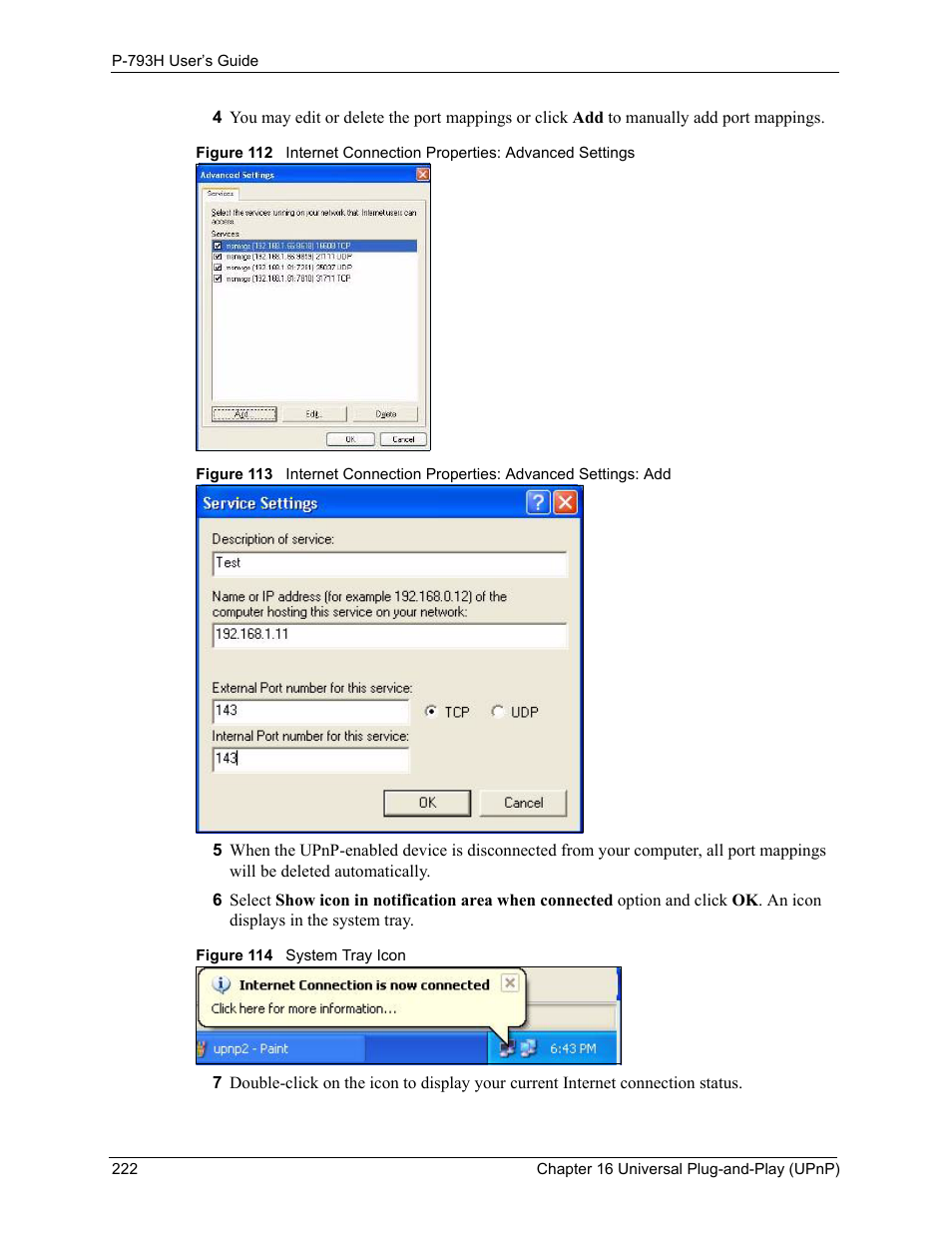 ZyXEL Communications G.SHDSL.bis 4-port Security Gateway P-793H User Manual | Page 222 / 432