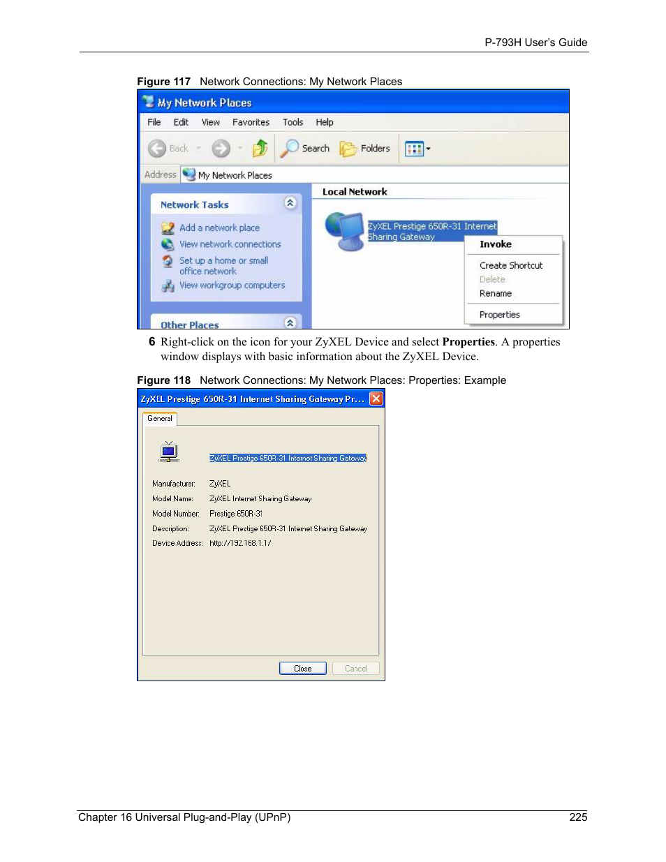 ZyXEL Communications G.SHDSL.bis 4-port Security Gateway P-793H User Manual | Page 225 / 432