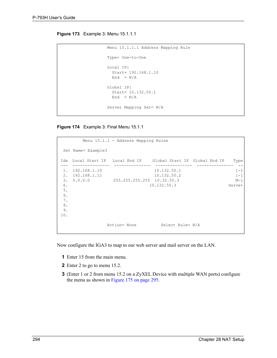 Should look like as shown in | ZyXEL Communications G.SHDSL.bis 4-port Security Gateway P-793H User Manual | Page 294 / 432