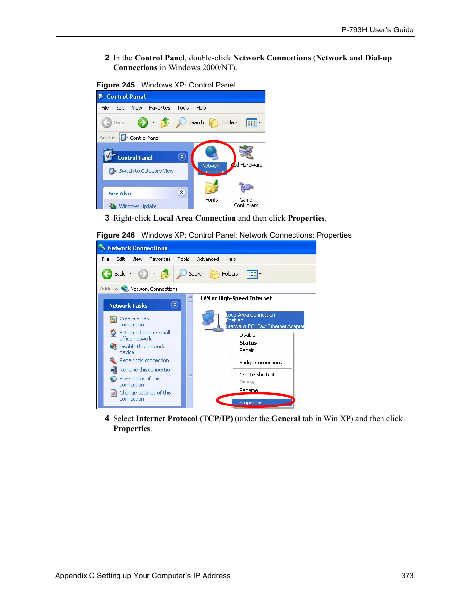 ZyXEL Communications G.SHDSL.bis 4-port Security Gateway P-793H User Manual | Page 373 / 432