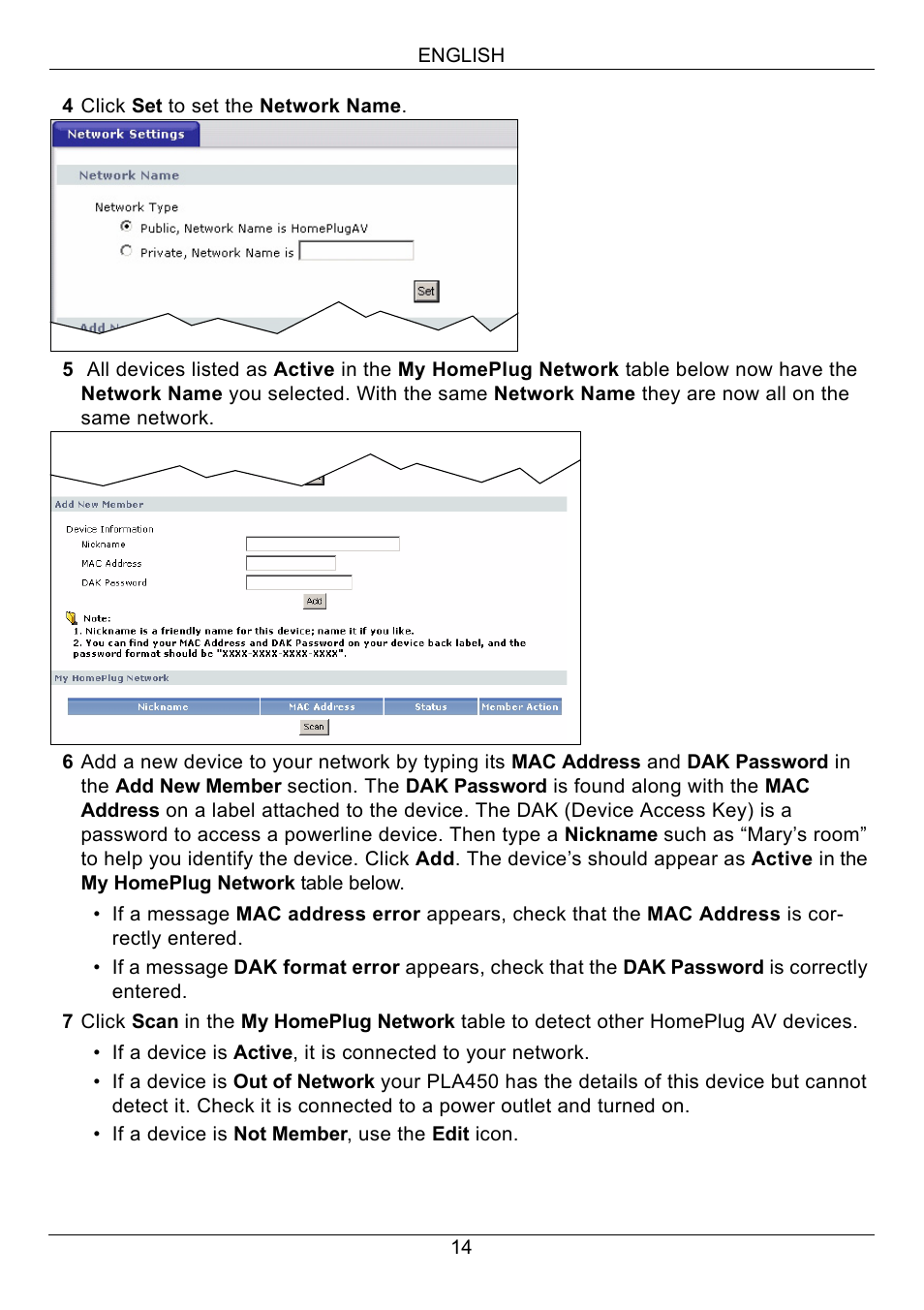 ZyXEL Communications PLA450 Series User Manual | Page 14 / 103