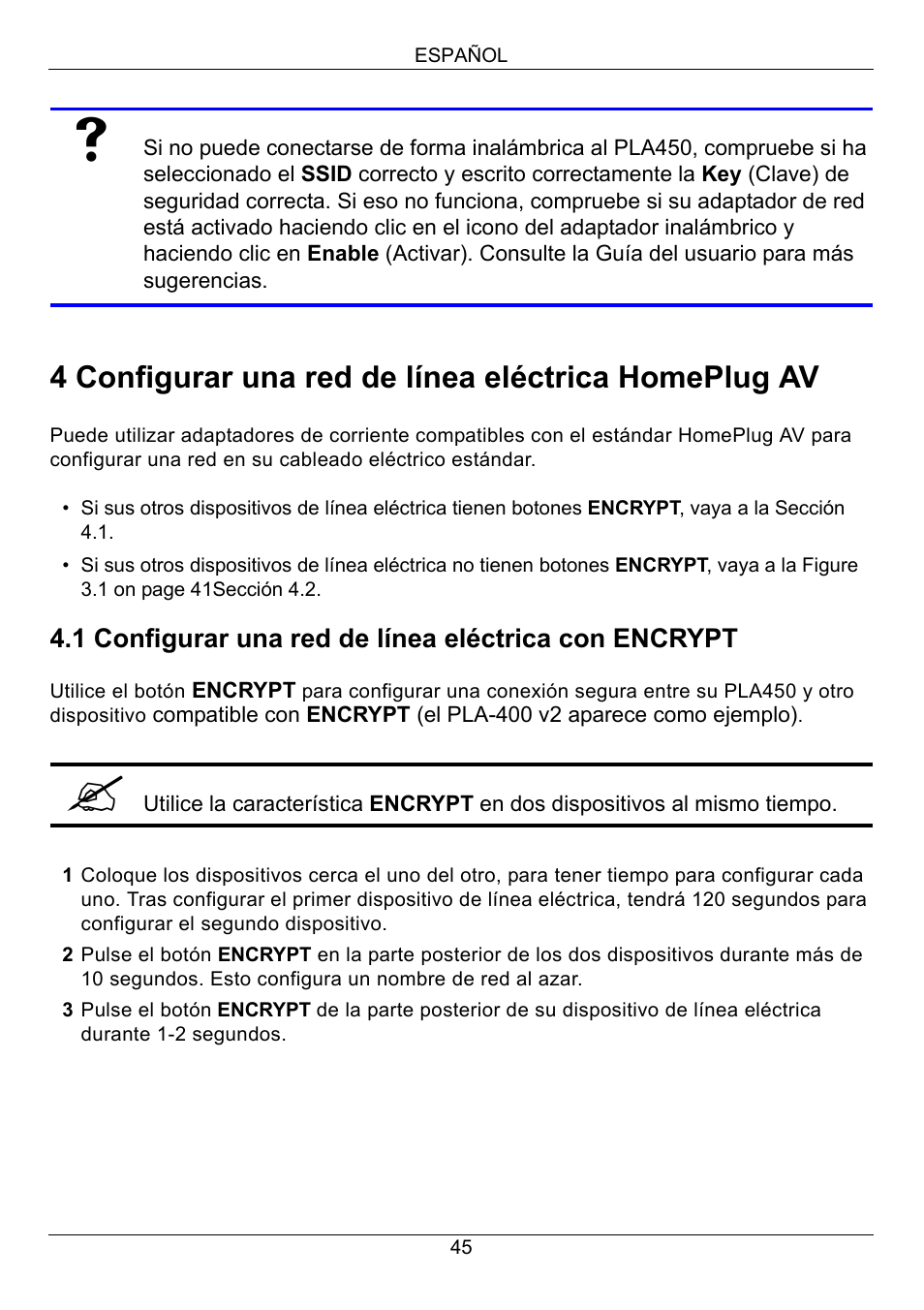 ZyXEL Communications PLA450 Series User Manual | Page 45 / 103