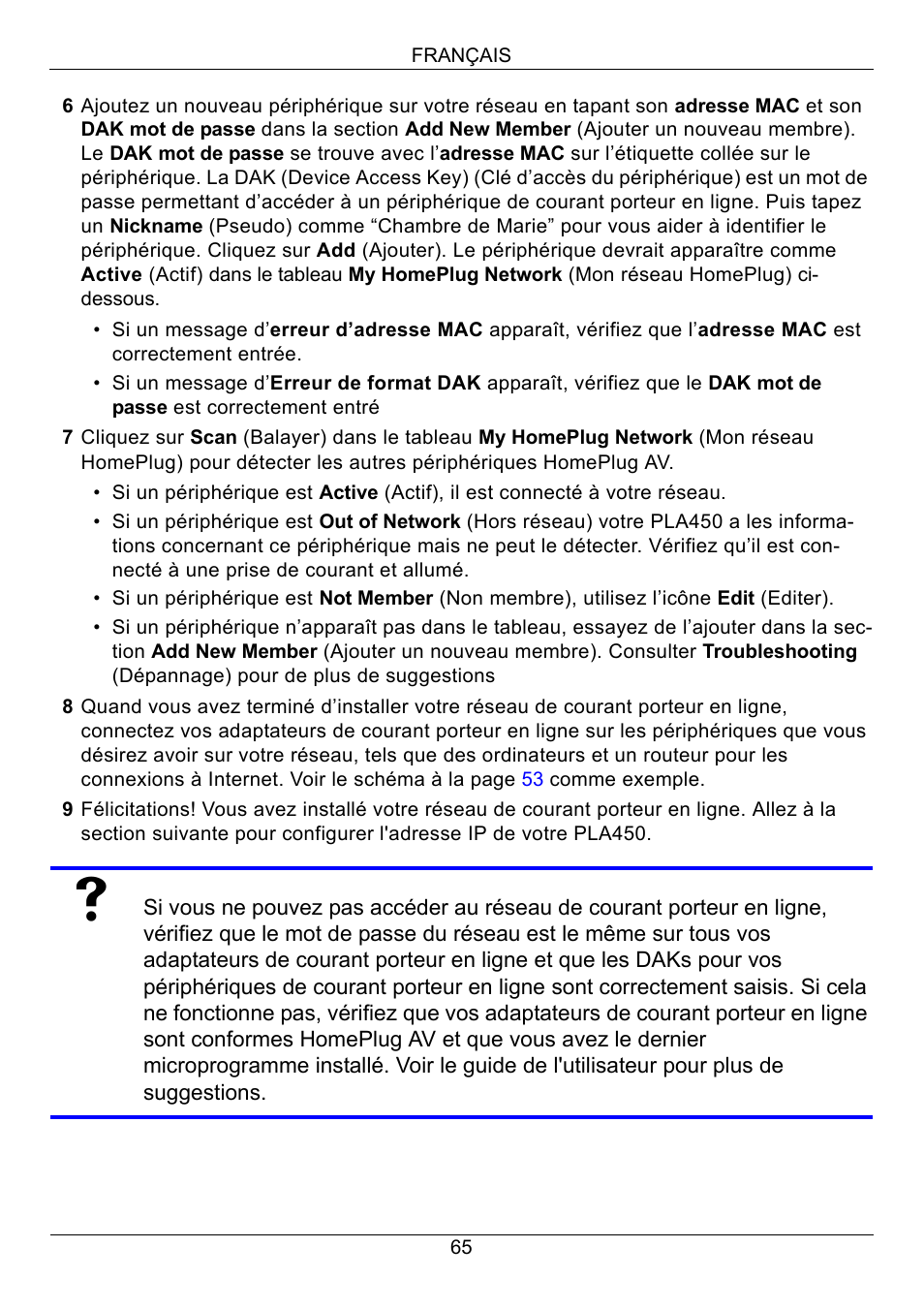 ZyXEL Communications PLA450 Series User Manual | Page 65 / 103