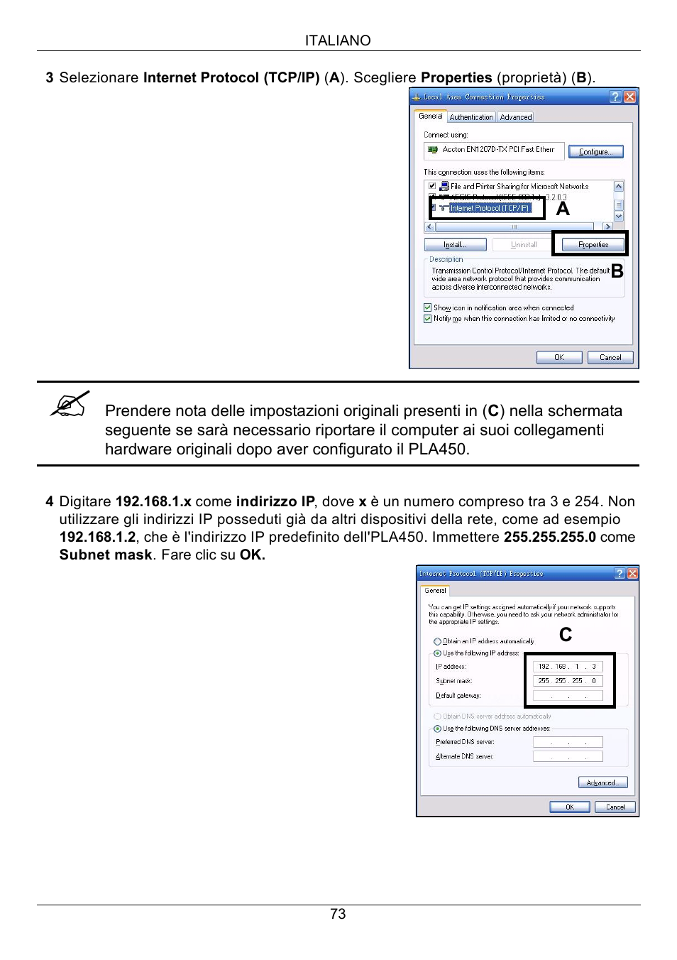 ZyXEL Communications PLA450 Series User Manual | Page 73 / 103