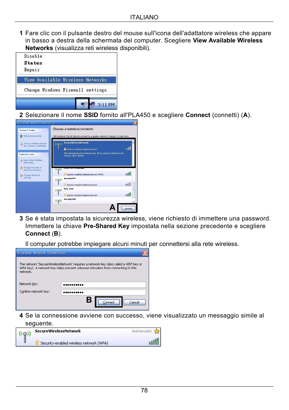 ZyXEL Communications PLA450 Series User Manual | Page 78 / 103