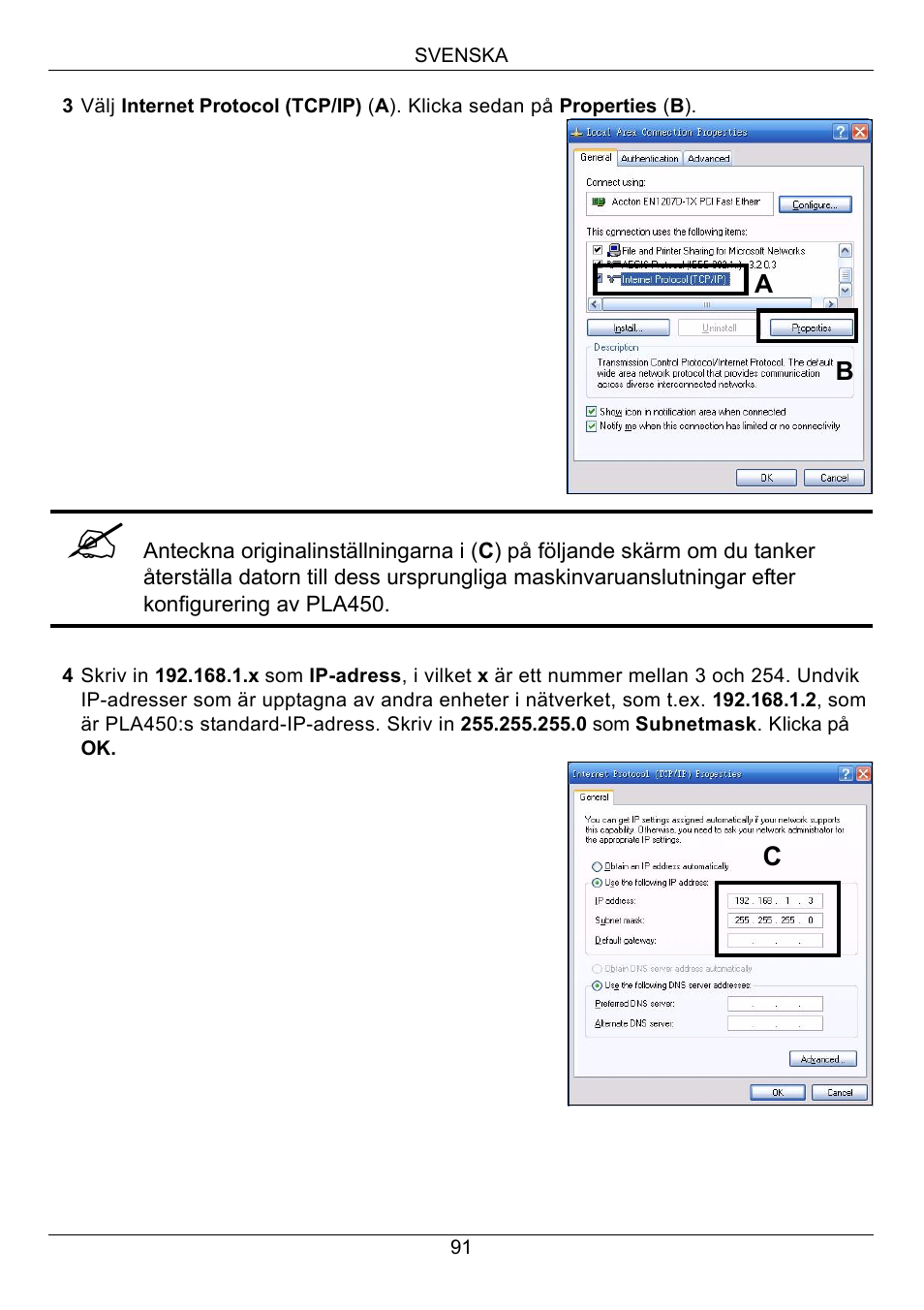 ZyXEL Communications PLA450 Series User Manual | Page 91 / 103