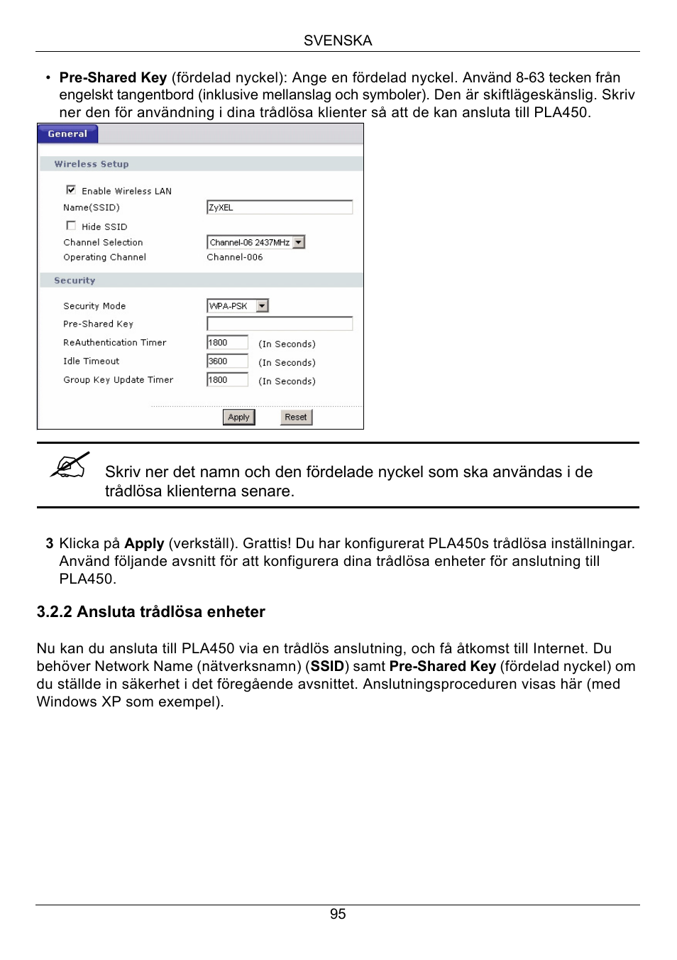 ZyXEL Communications PLA450 Series User Manual | Page 95 / 103