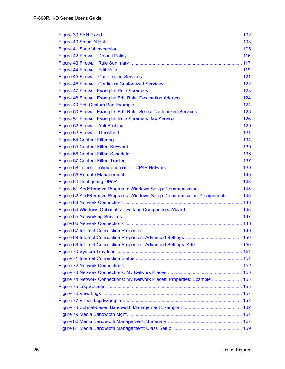 ZyXEL Communications P-660H-D Series User Manual | Page 26 / 421