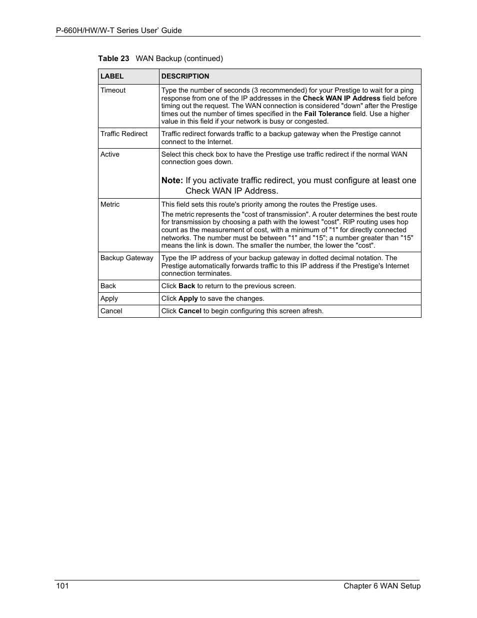 ZyXEL Communications ADSL 2+ Gateway P-660HW-T1 User Manual | Page 101 / 465