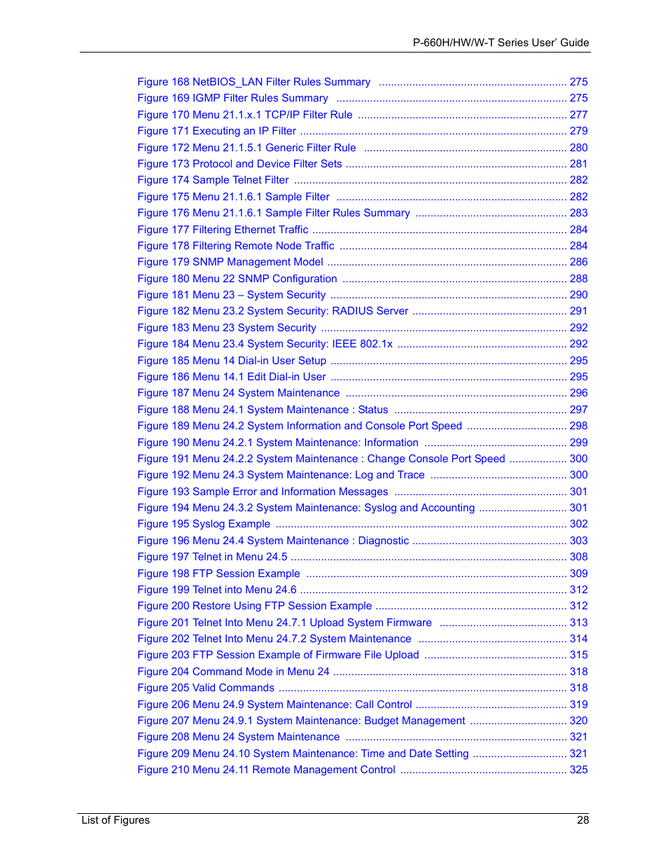 ZyXEL Communications ADSL 2+ Gateway P-660HW-T1 User Manual | Page 28 / 465