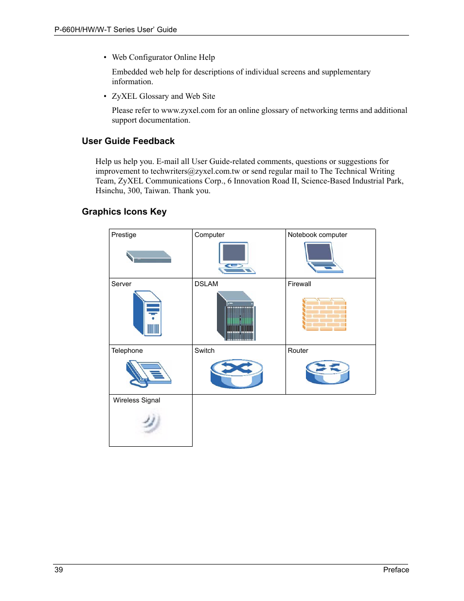 ZyXEL Communications ADSL 2+ Gateway P-660HW-T1 User Manual | Page 39 / 465