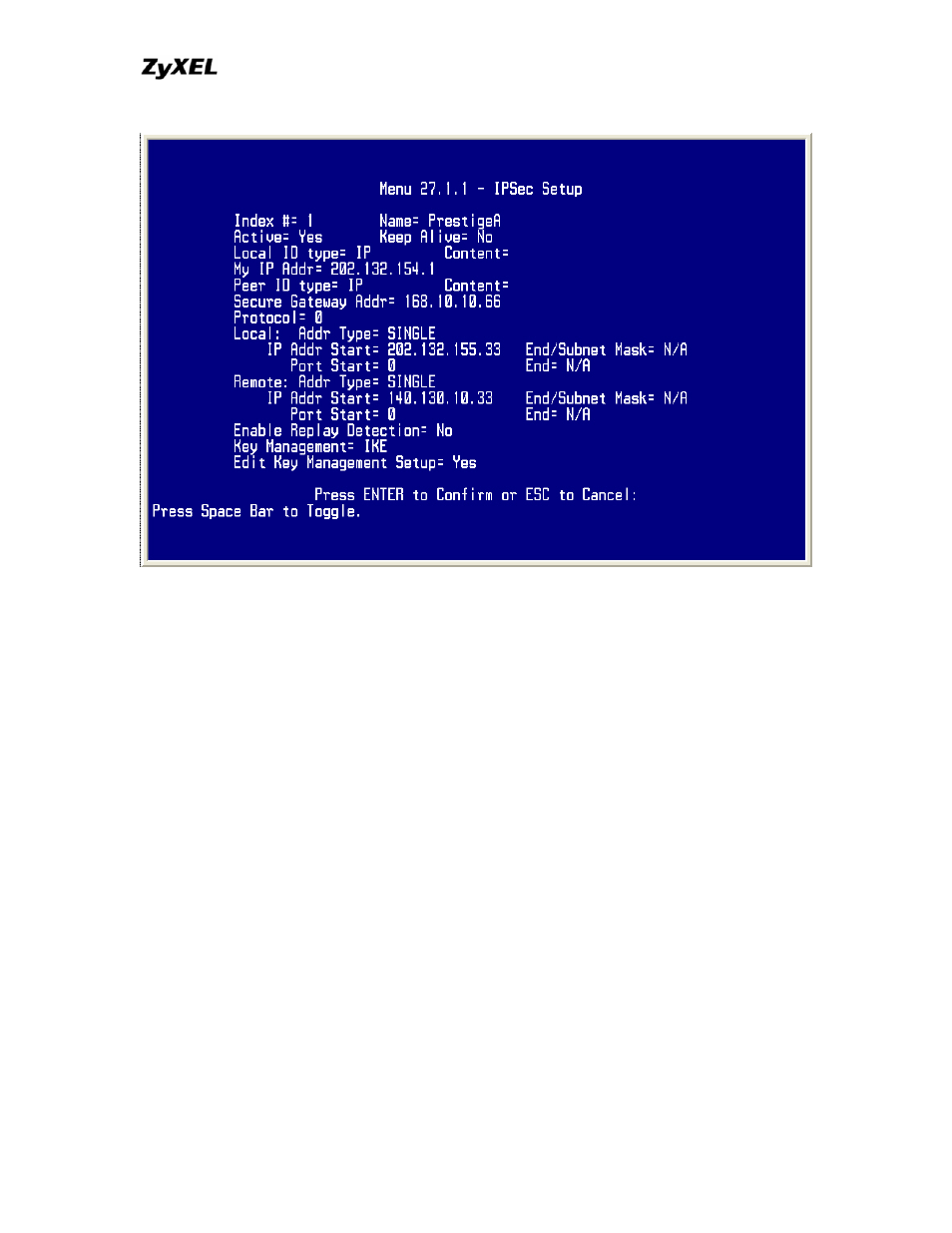 ZyXEL Communications P-202 User Manual | Page 143 / 434