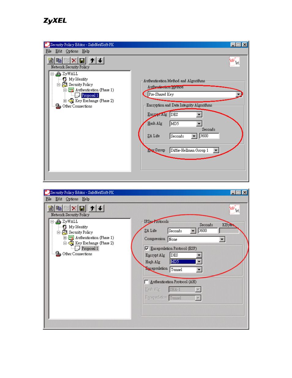 ZyXEL Communications P-202 User Manual | Page 155 / 434
