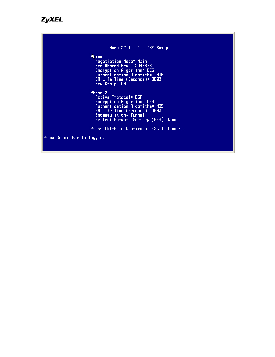 ZyXEL Communications P-202 User Manual | Page 164 / 434