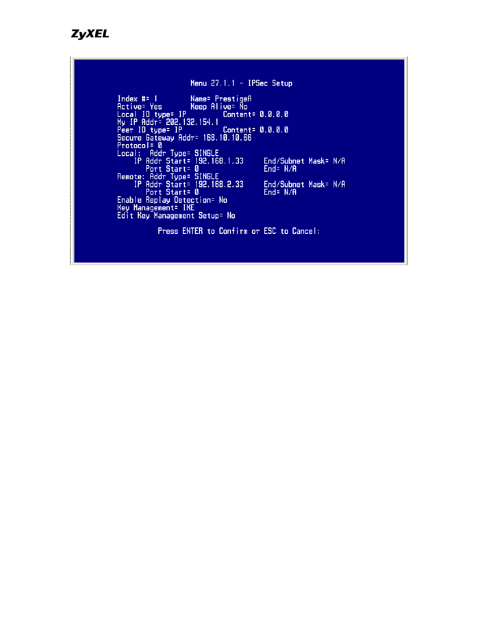 ZyXEL Communications P-202 User Manual | Page 195 / 434