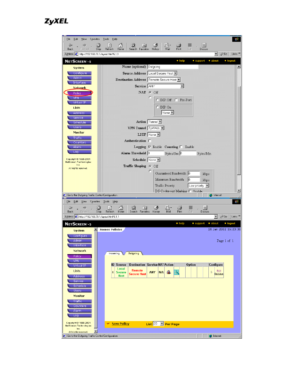 ZyXEL Communications P-202 User Manual | Page 199 / 434