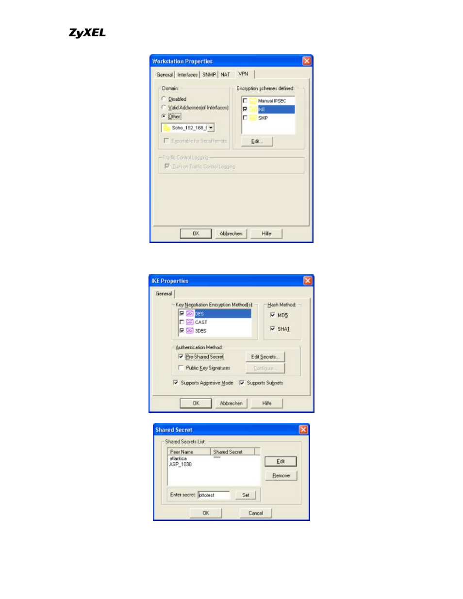 ZyXEL Communications P-202 User Manual | Page 215 / 434