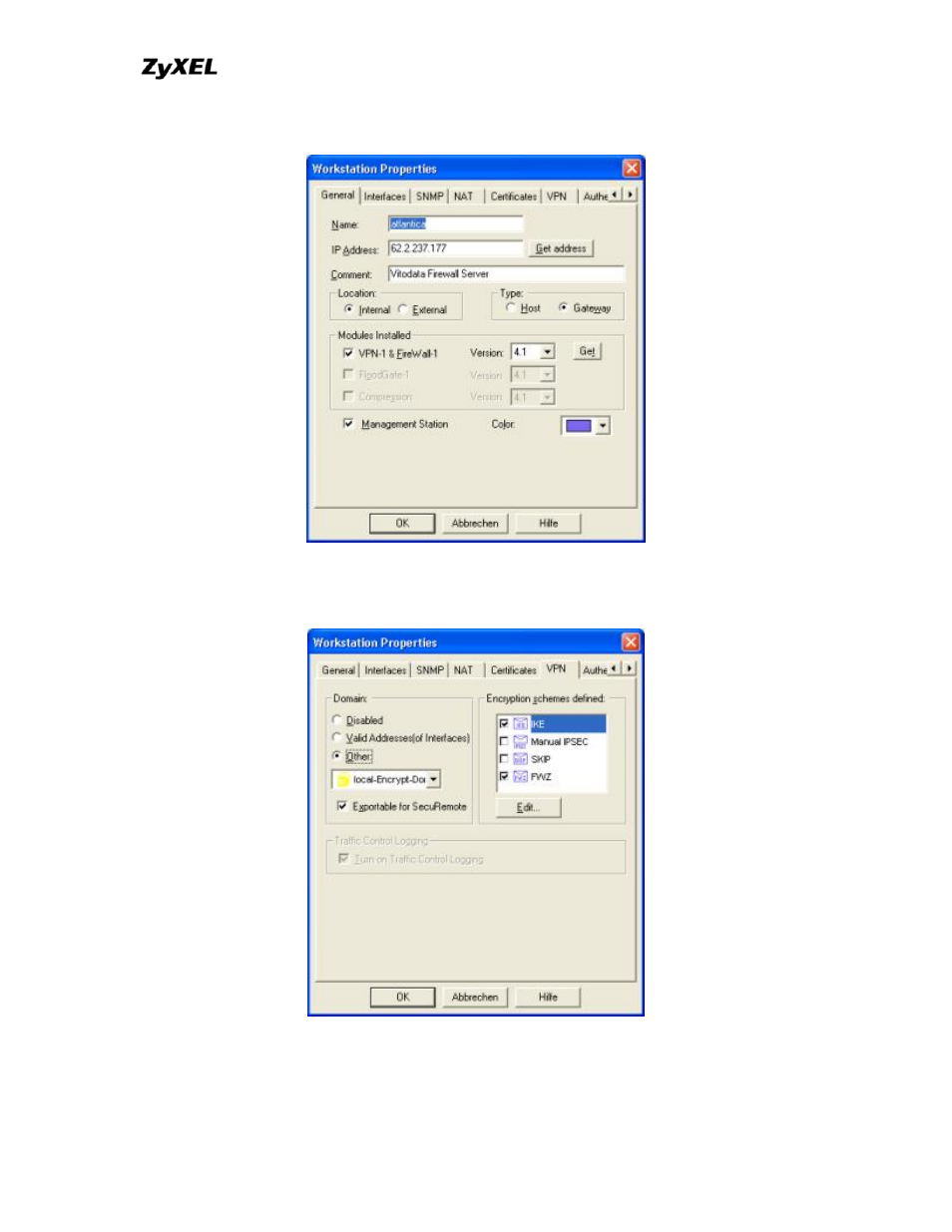 ZyXEL Communications P-202 User Manual | Page 216 / 434