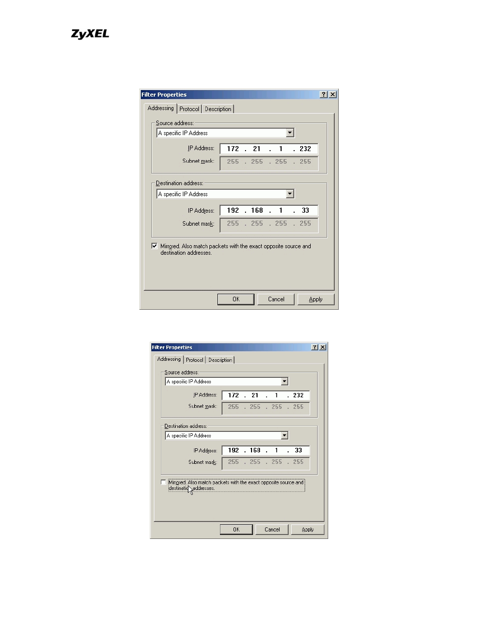 ZyXEL Communications P-202 User Manual | Page 233 / 434