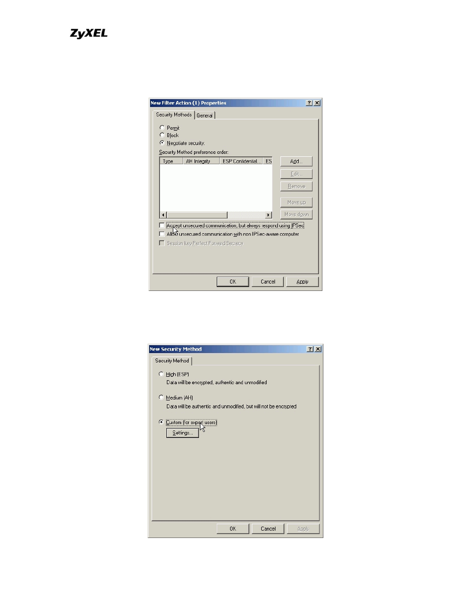 ZyXEL Communications P-202 User Manual | Page 242 / 434