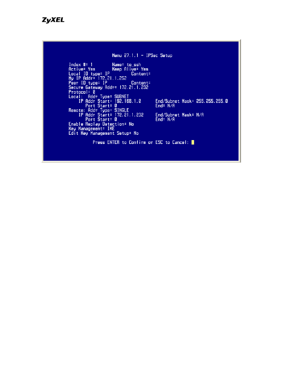 ZyXEL Communications P-202 User Manual | Page 285 / 434