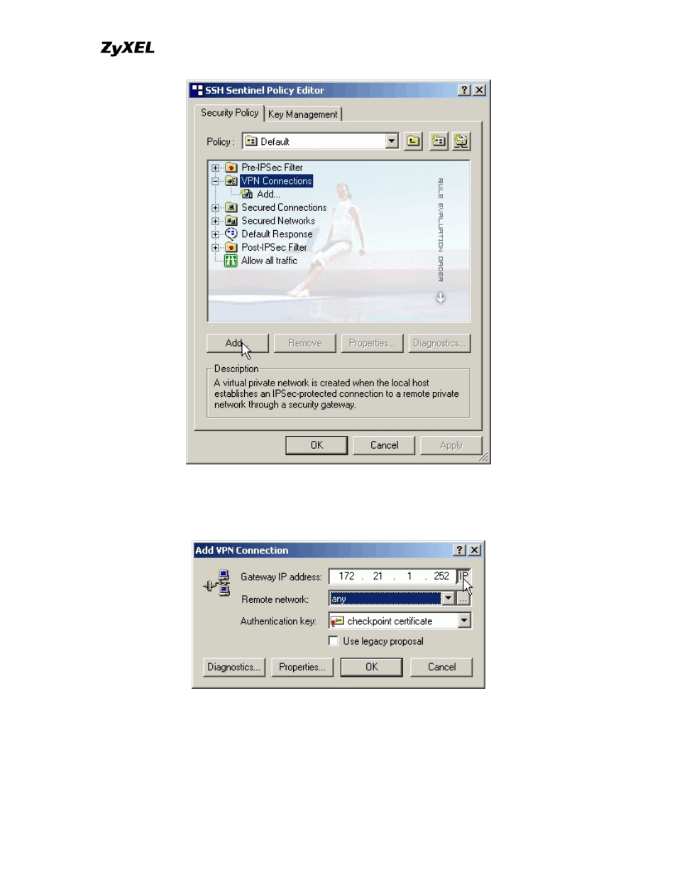 ZyXEL Communications P-202 User Manual | Page 292 / 434